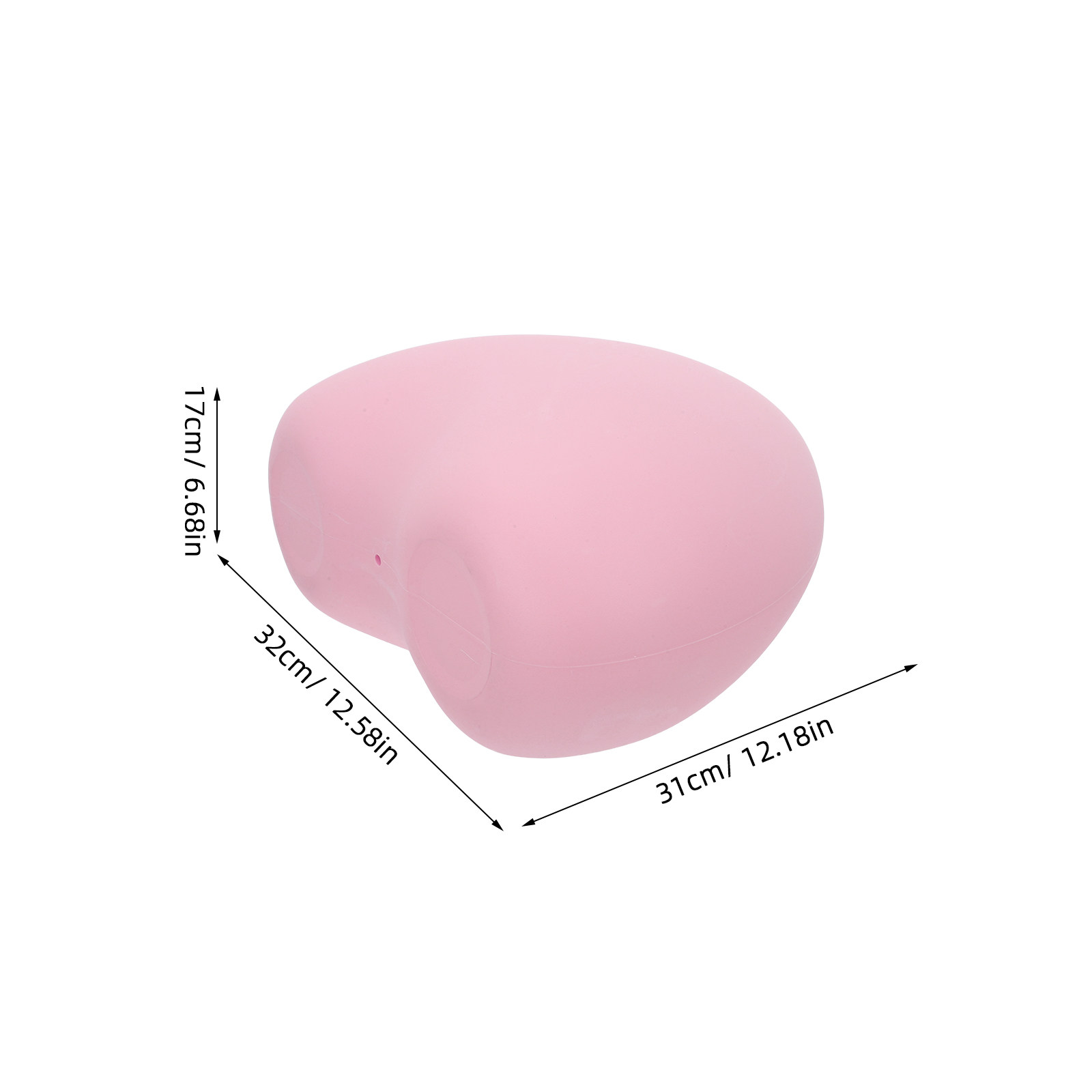 Plastic Heart Shaped Hip Manne - Baby Clothing Display recension och pris