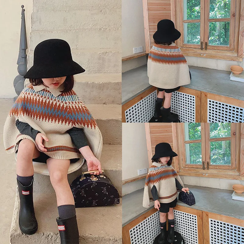 Girls' Cape New Korean Childre - Baby Clothing Patterns Free recension och pris