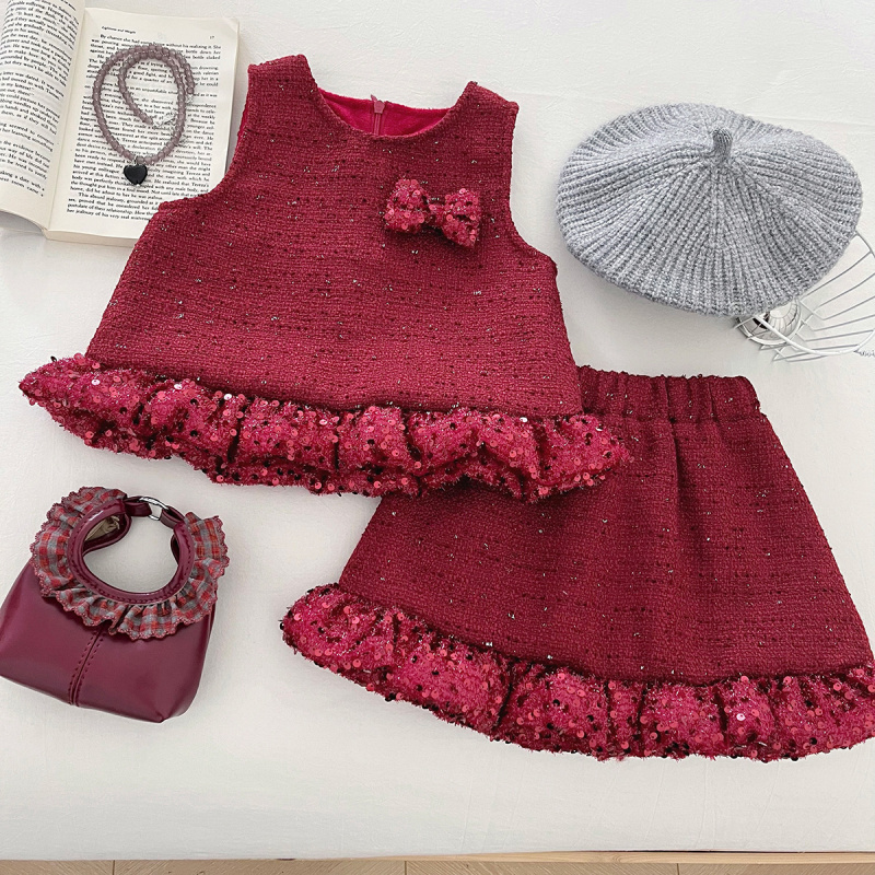 2025New Girls Winter Clothing  - Baby Clothing Wholesale recension och pris