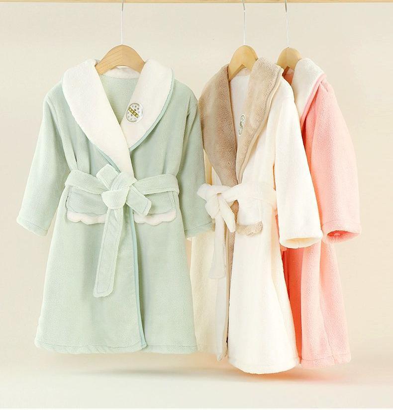 Children's Cartoon Robe Winter - Baby Gown Nightwear recension och pris