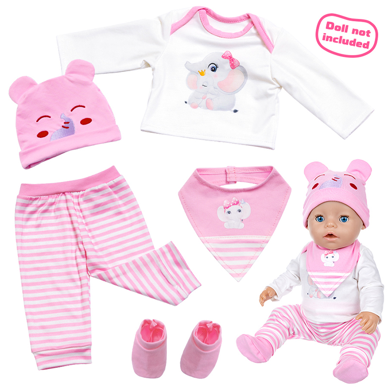Doll Clothes Set for 16-18 Inc - Baby Clothing Gift Set recension och pris