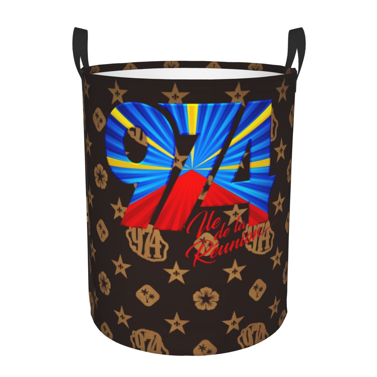 974 Reunion Island Logo Laundr - Baby Clothing Basket recension och pris