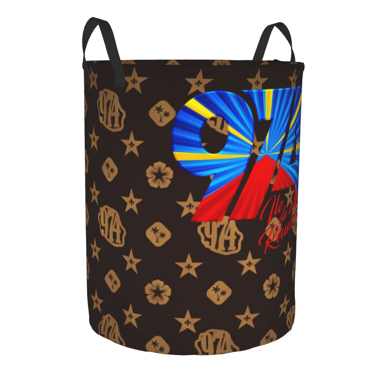 974 Reunion Island Logo Laundr - Baby Clothing Basket recension och pris