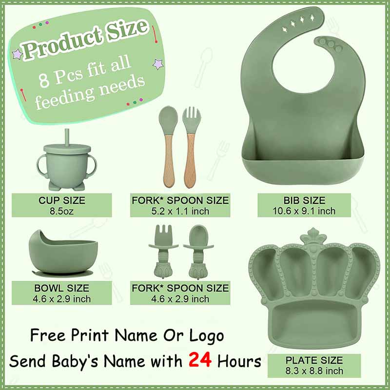 Personalized Name Baby Feeding - Baby Clothing Gift Set recension och pris