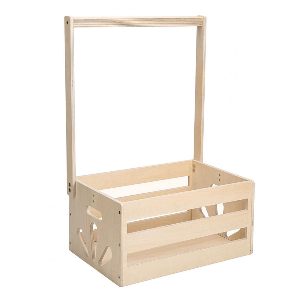 Storage Rack Wooden Baby Showe - Baby Clothing Basket recension och pris