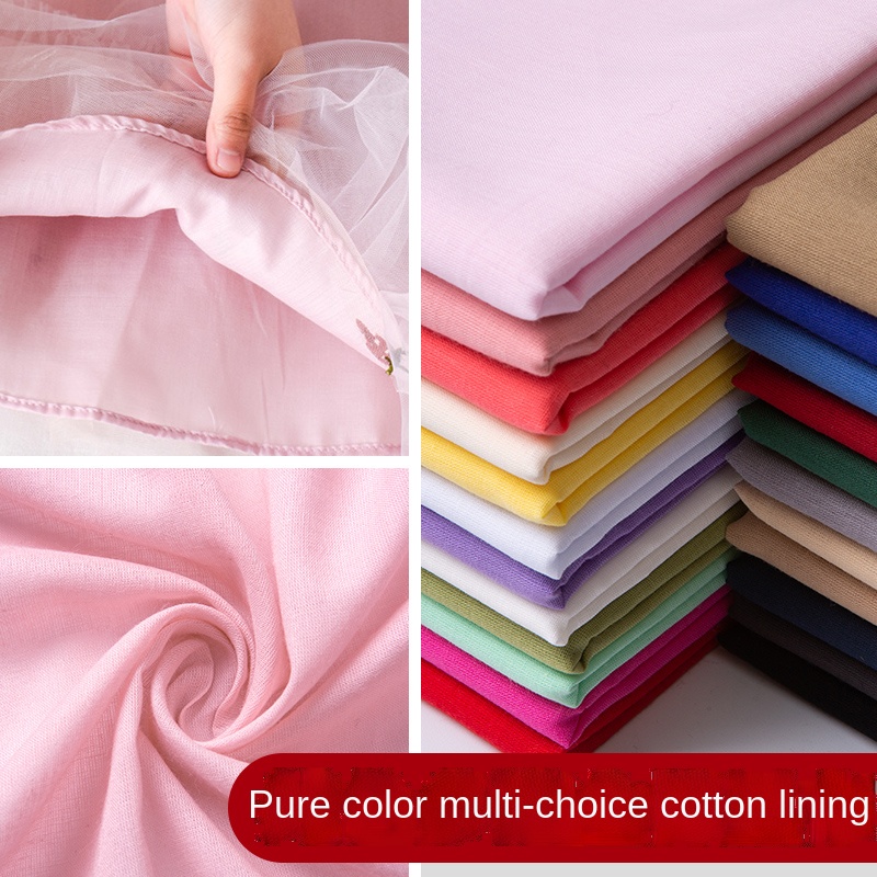 100% Cotton Lining Fabric 100x - Baby Clothing Display recension och pris
