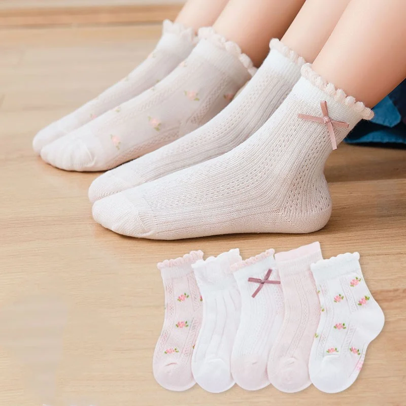 Kids Socks 5 Pairs/Lot Spring  - Baby Clothing Patterns Free recension och pris