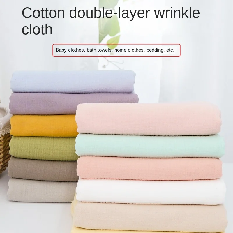 100% Cotton Double-layer Wrink - Baby Clothing Organic recension och pris