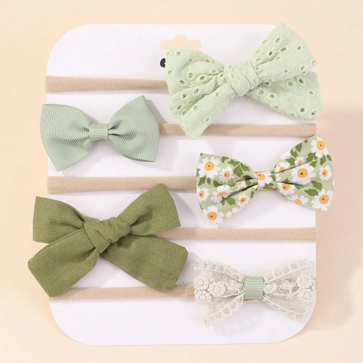 5Pcs/Set Baby Elastic Headband - Baby Clothing Gift Set recension och pris