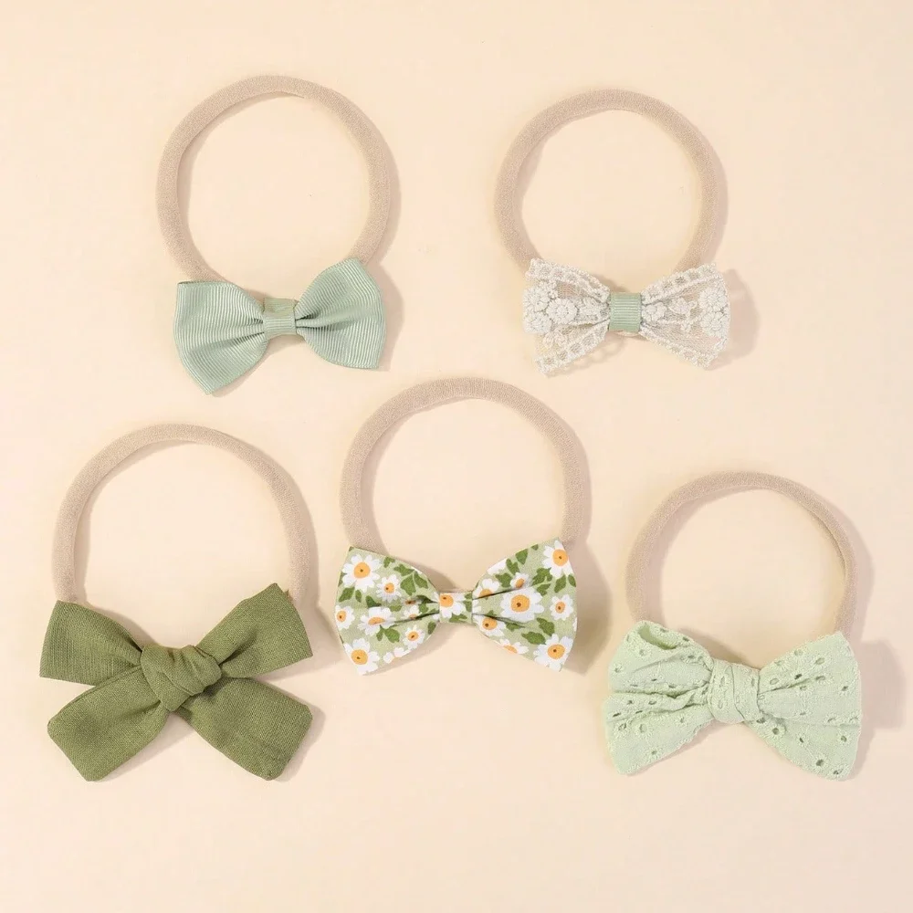 5Pcs/Set Baby Elastic Headband - Baby Clothing Gift Set recension och pris