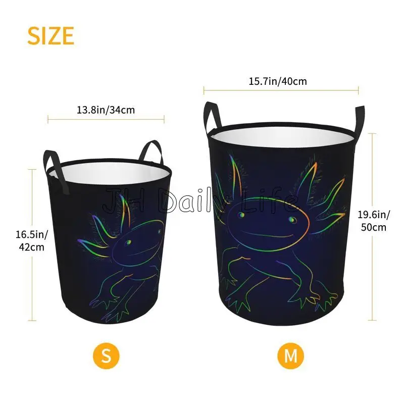Rainbow Axolotl Laundry Basket - Baby Clothing Basket recension och pris