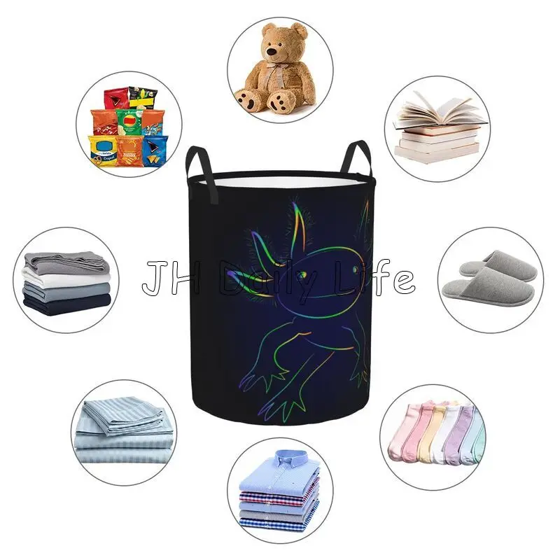 Rainbow Axolotl Laundry Basket - Baby Clothing Basket recension och pris