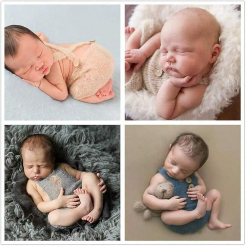 Newborn Photography Props Soft - Baby Clothing Gift Set recension och pris