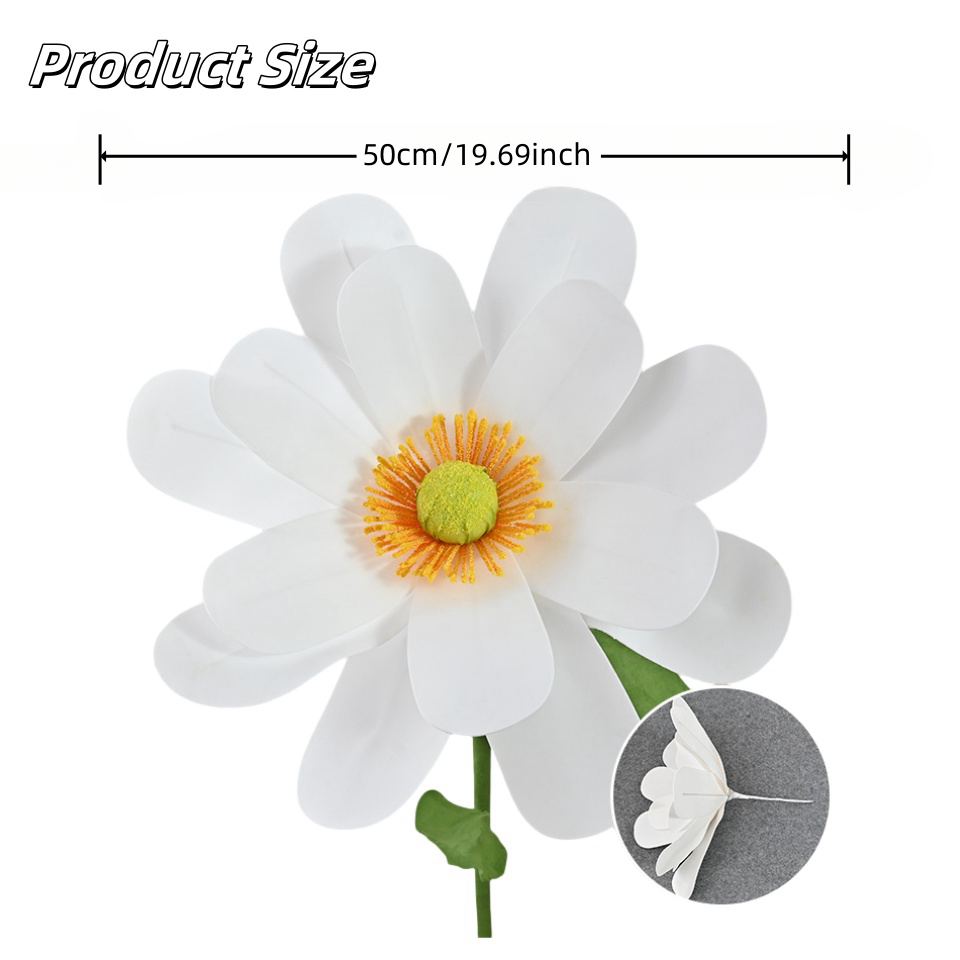 50 Cm Artificial Giant White F - Baby Clothing Display recension och pris