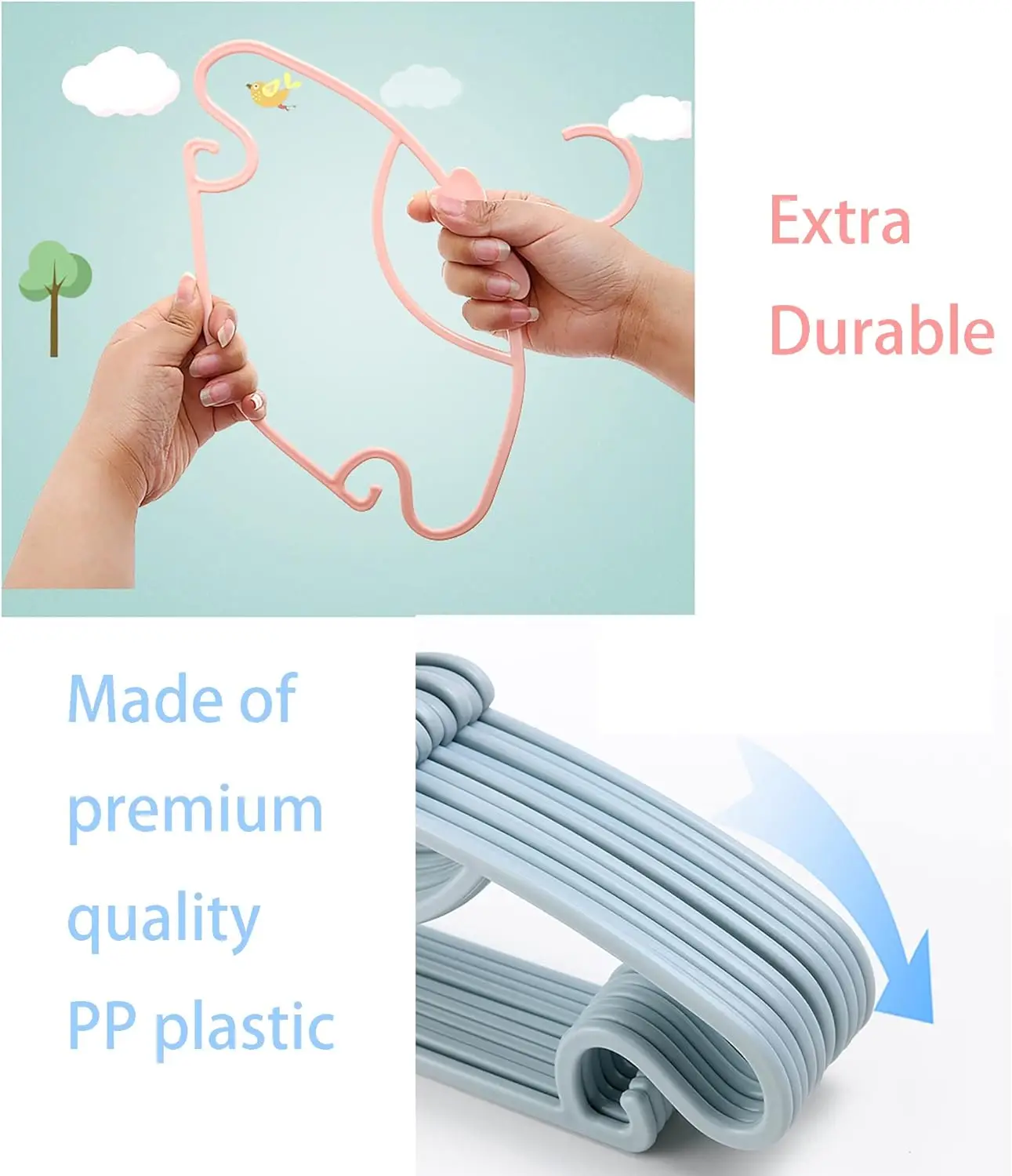 Baby Clothes Racks Plastic Tow - Baby Clothing Display recension och pris