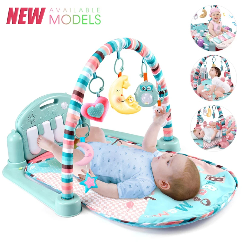 Baby Fitness Stand Music Play  - Baby Clothing Gift Set recension och pris