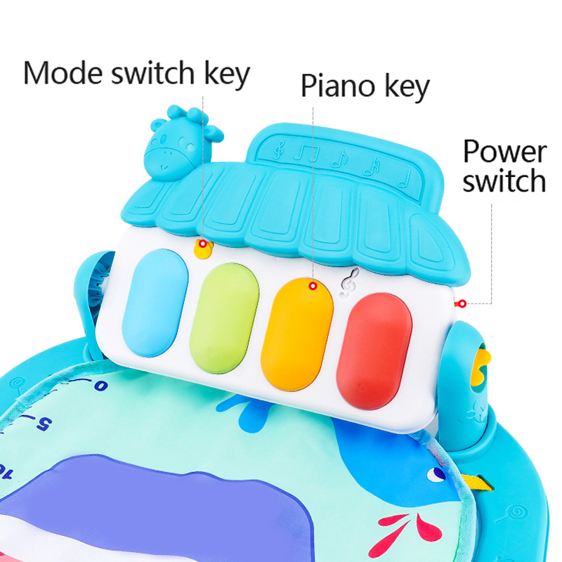 Baby Fitness Stand Music Play  - Baby Clothing Gift Set recension och pris