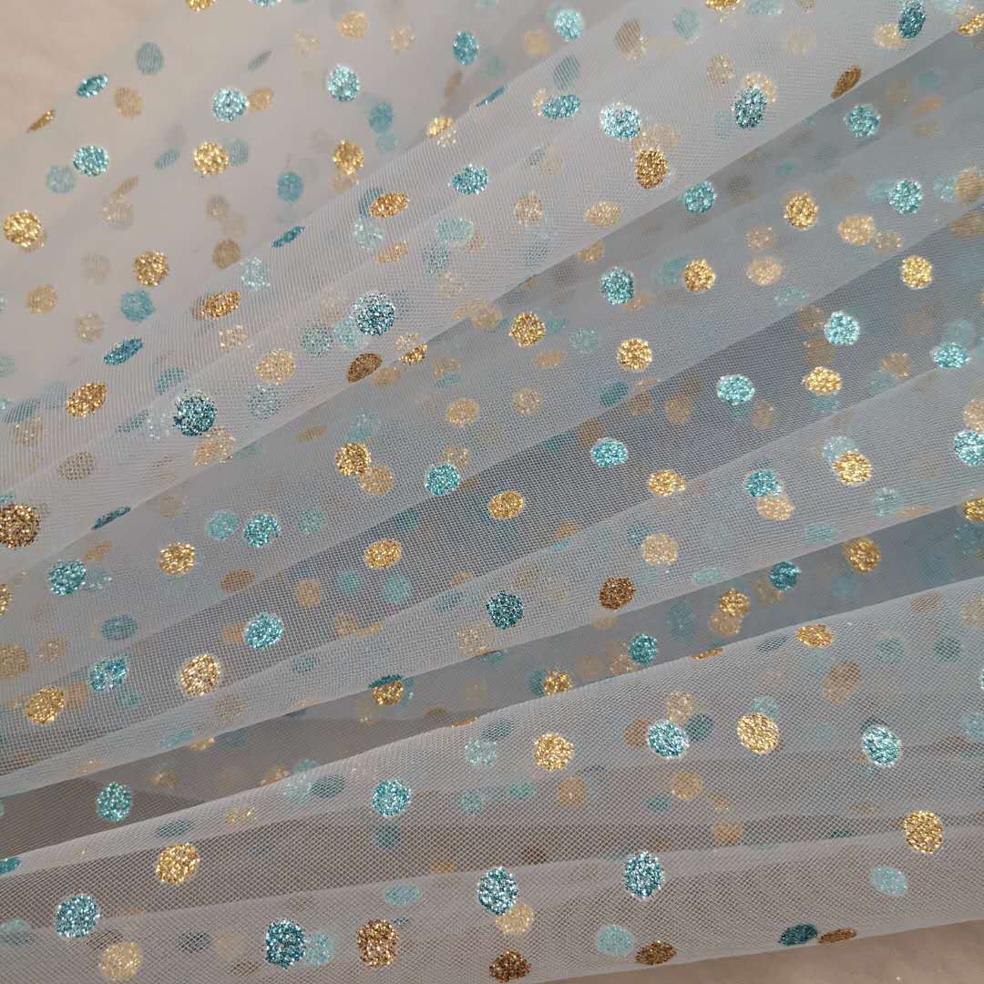 0.5M Colorful Polka Dot Glitte - Baby Clothing Organic recension och pris