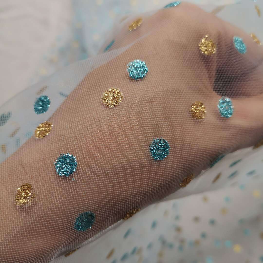 0.5M Colorful Polka Dot Glitte - Baby Clothing Organic recension och pris