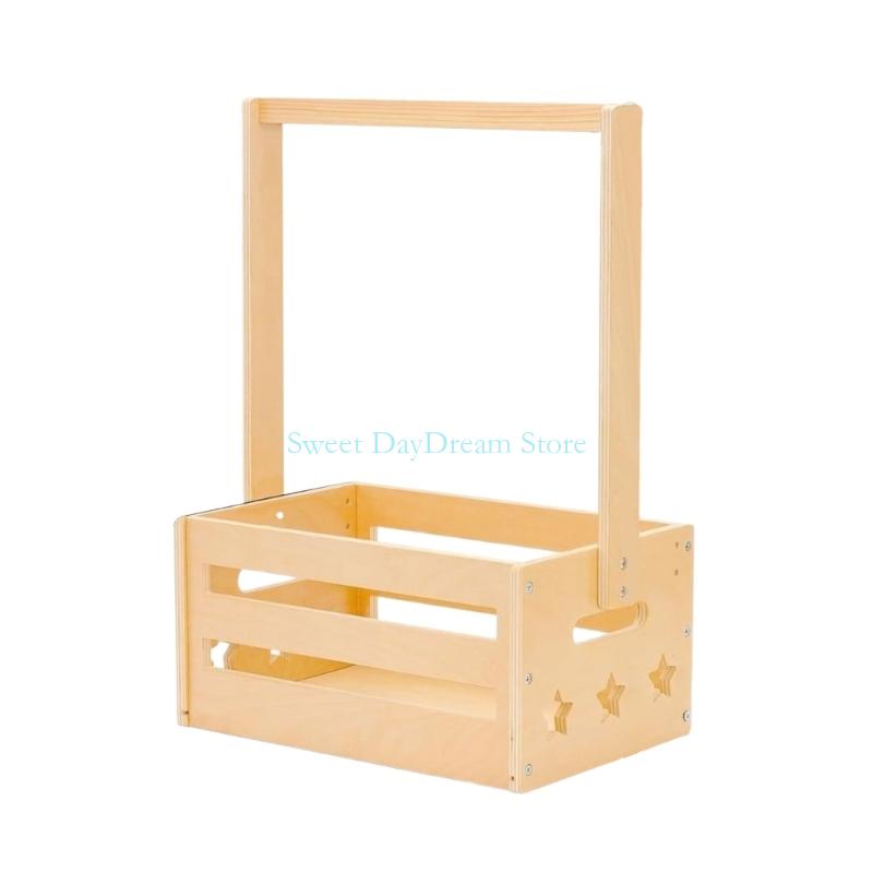 Y88C Wooden Baby Showers Gift  - Baby Clothing Basket recension och pris