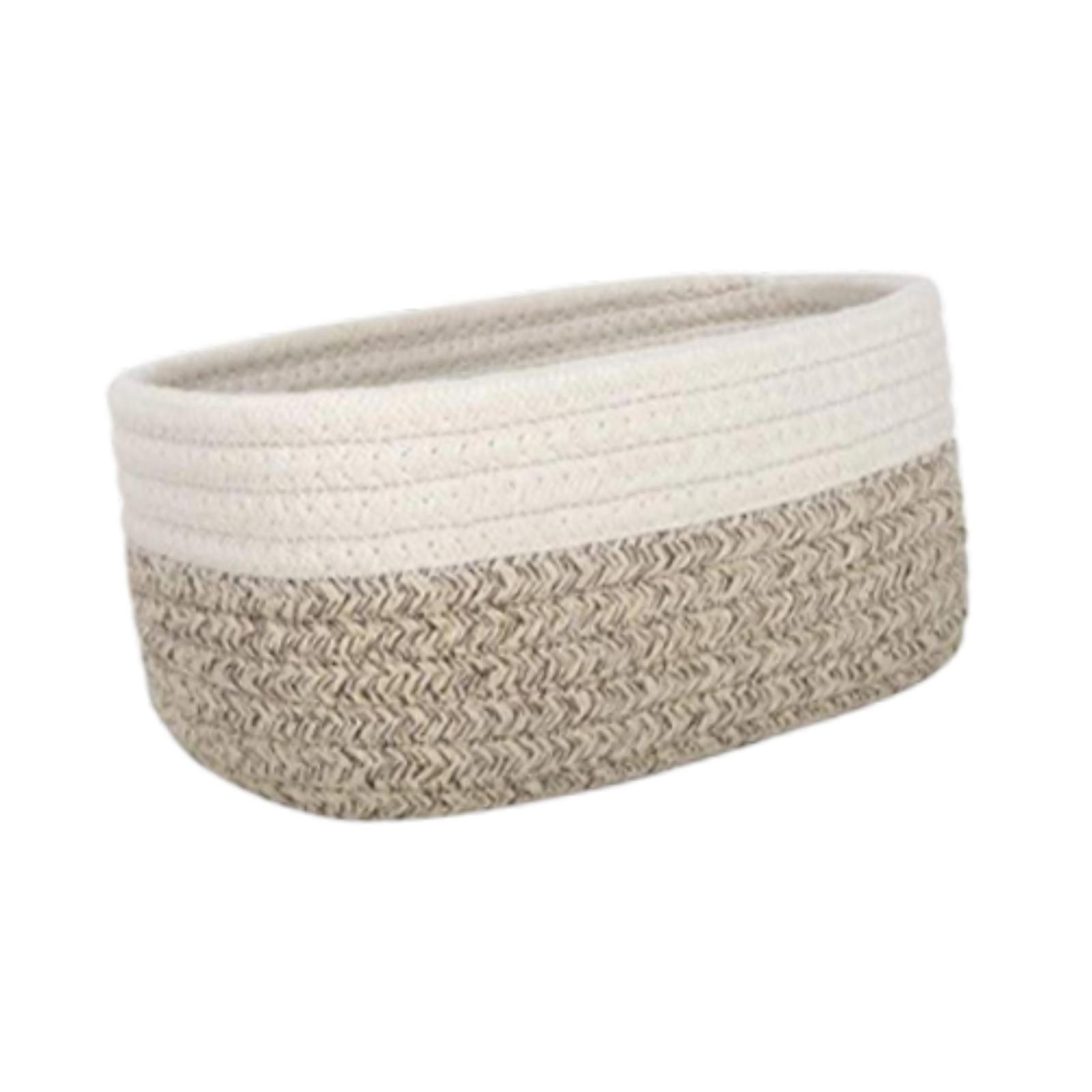 Cotton Rope Basket, Storage Ba - Baby Clothing Basket recension och pris