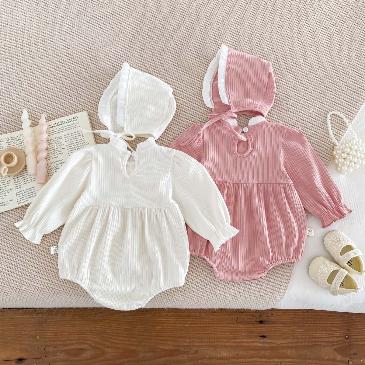 Autumn  Baby Romper with Hat B - Baby Clothing Display recension och pris